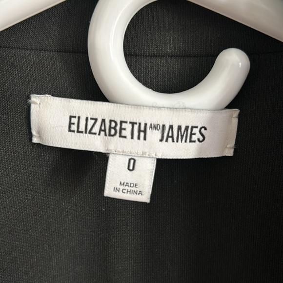 Elizabeth and James 0 black suit blazer - Picture 4 of 6